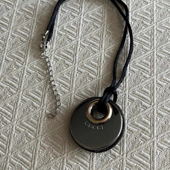 Authentic Gucci Logo Silver Charm (upcycled hardware from a Gucci handbag) - Picture 15 of 16